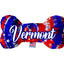 Pet & Dog Plush Bone Toys, "Vermont State Options" (Available in different pattern options)