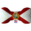 Pet & Dog Plush Bone Toys, "Florida State Options" (Available in different pattern options)