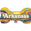 Pet & Dog Plush Bone Toys, "Arkansas State Options" (Available in different pattern options)