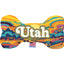 Pet & Dog Plush Bone Toys, "Utah Mountains" (Set 1 of 2 Utah State Toy Options, available in different pattern options!)