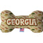 Pet & Dog Plush Bone Toys, "Georgia Mountains" (Set 2 of 2 Georgia State Toy Options, available in different pattern options!)