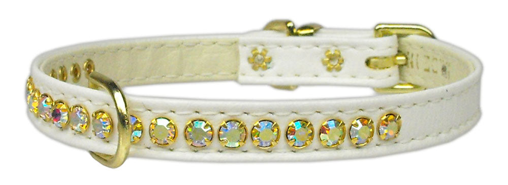 Dog, Puppy & Pet Collar, "Beverly With Aurora Borealis Crystals Jewelry Set"