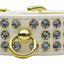 Dog, Puppy & Pet Collar, "Manhattan Rhinestone"