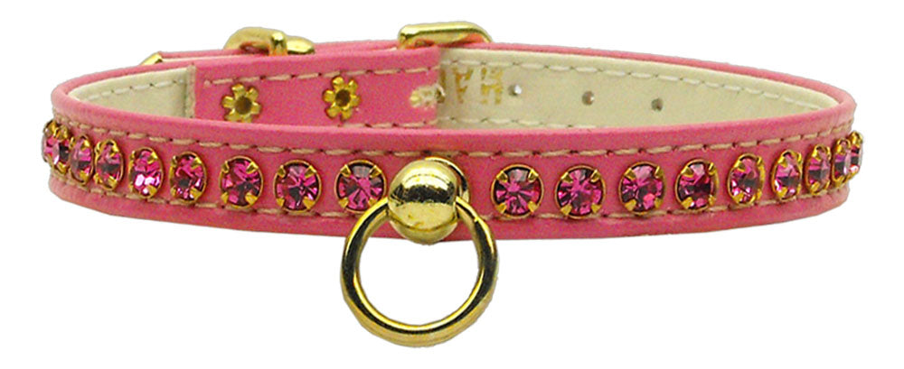 Dog, Puppy & Pet Collar, "Petite Rhinestone"