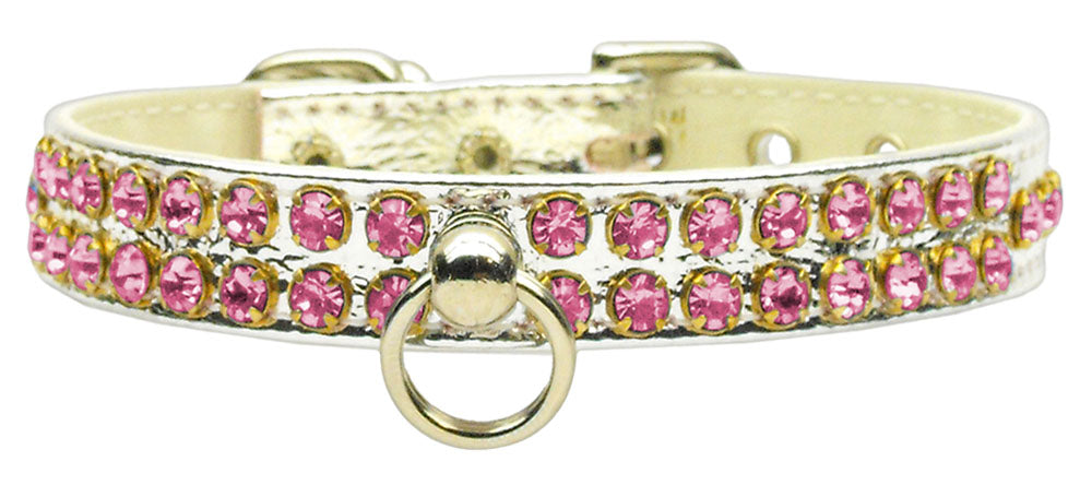 Dog, Puppy & Pet Collar, "Swank Rhinestone"