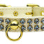 Dog, Puppy & Pet Collar, "Swank Rhinestone"