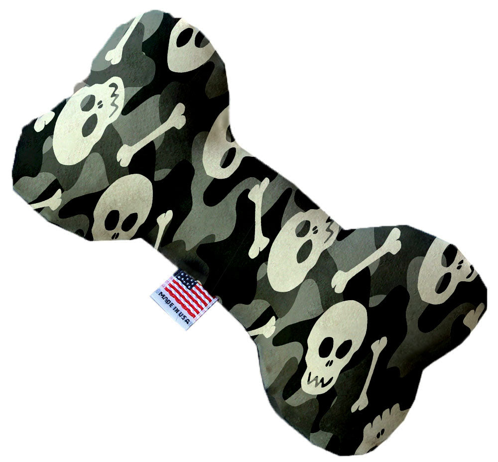 Pet and Dog Plush Heart or Bone Toy, "Skulls Group" (Available in different sizes, and 12 different pattern options!)