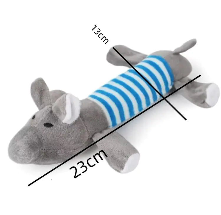 Squeak Plush Dog Toy