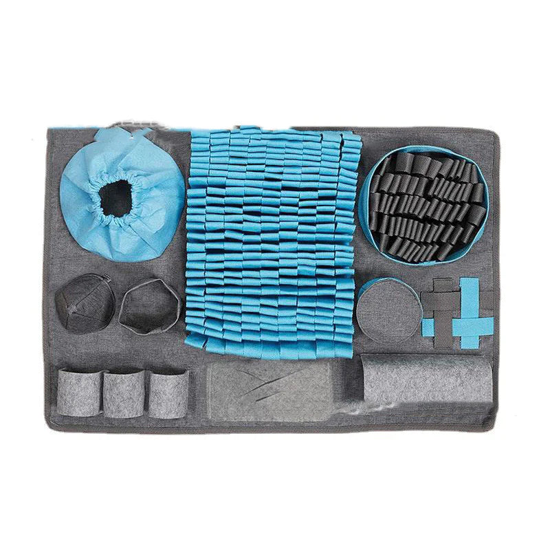 Sniff & Seek Maze Blanket: Engaging Training Pad for Pawsitive Pups!