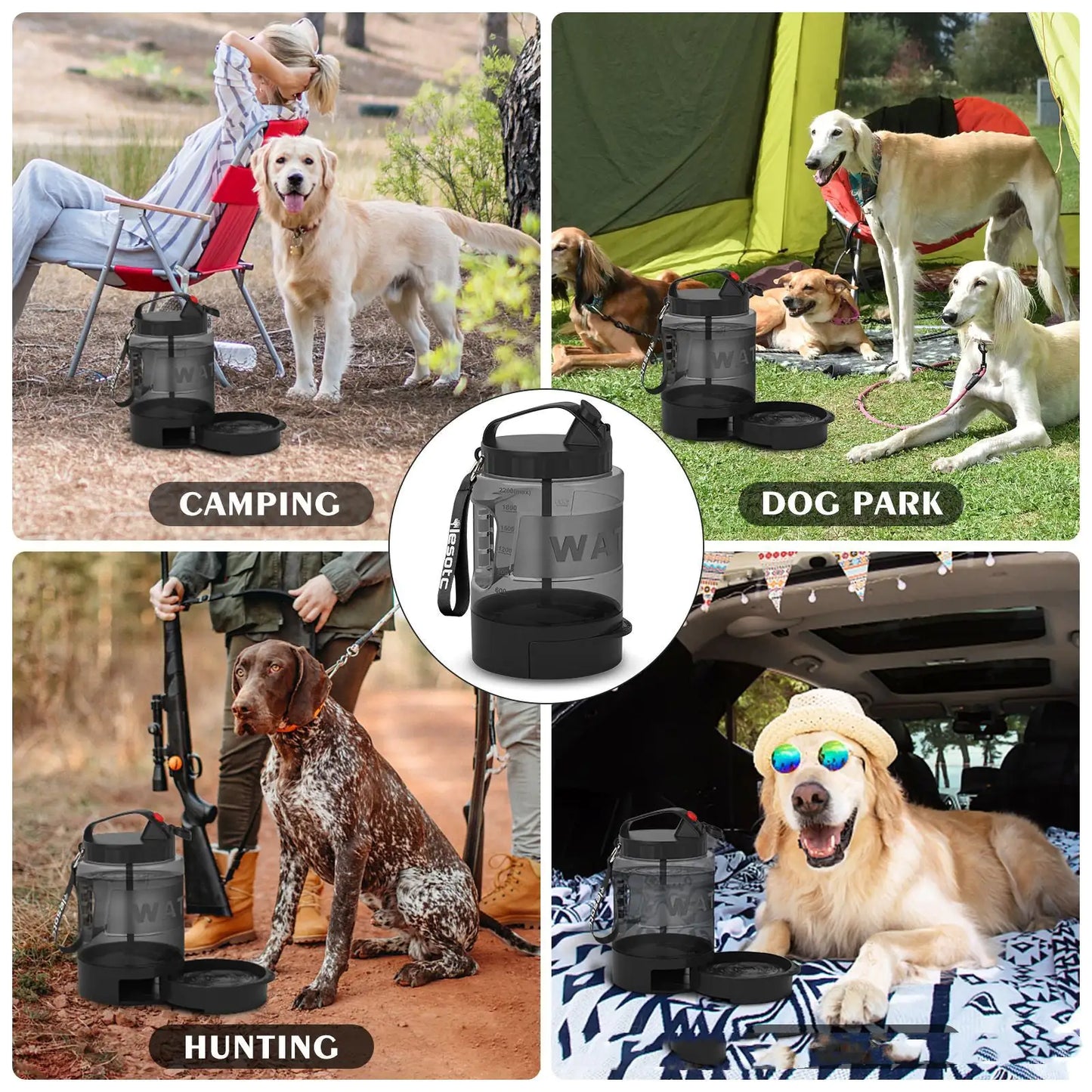 Large Capacity Dog Water Bottle