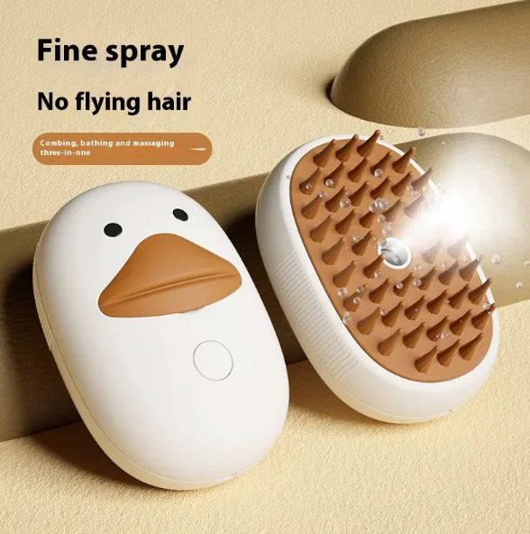 3-in-1 Spray Massage Brush for Dogs and Cats