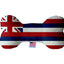 Pet & Dog Plush Bone Toys, "Hawaii State Options" (Available in different pattern options)