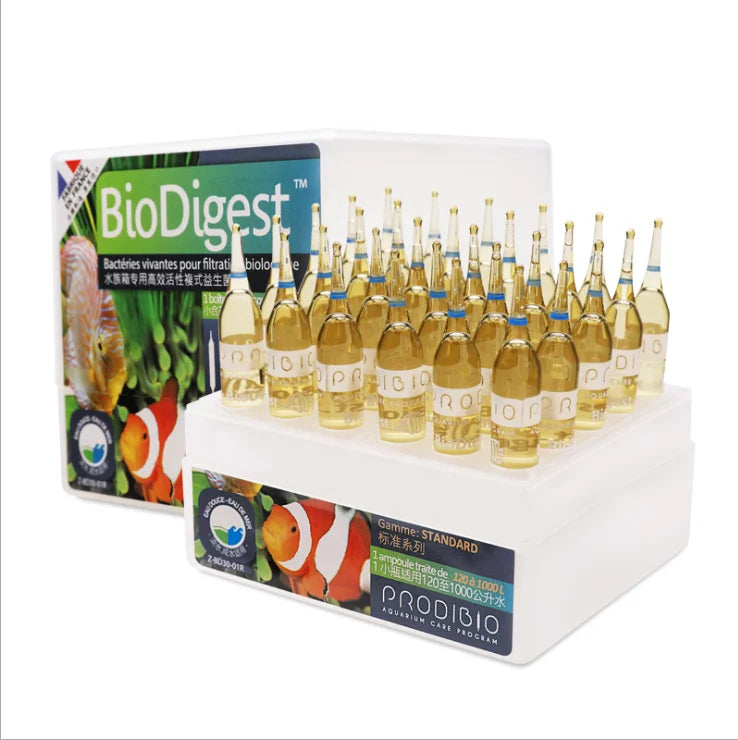 Prodibio BioDigest fish tank PRODIBIO Aquarium Care Bacterial Solution fish tank