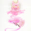 Princess Dog Dress Set with Harness and Leash - Perfect for Small Dogs