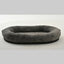 Large Dark Grey Human Dog Bed