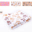 Floral Pet Sleep Warm Paw Print Bed