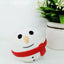 Dog Chew Leak Ball Toy Santa / Snow Man