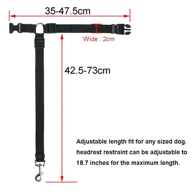 Adjustable Car Dog Seat Belt