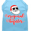 Christmas Pet Dog & Cat Shirt Screen Printed, "Original Hipster"