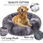 Fluffy Donut Pet Bed