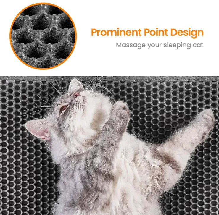 Paw Clean Honeycomb Litter Mat