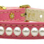 Dog, Puppy & Pet Collar, "3/8" Wide Pearl"