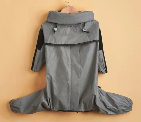 Pet Dog Jumpsuit Waterproof Raincoat