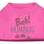 Christmas Pet Dog & Cat Shirt Rhinestone, "Bah Humbug"