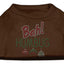 Christmas Pet Dog & Cat Shirt Rhinestone, "Bah Humbug"