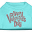 Pet Dog & Cat Shirt Rhinestone, "Happy Valentine's Day"