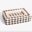 Classic Plaid Pet Bed (Removable & Washable)