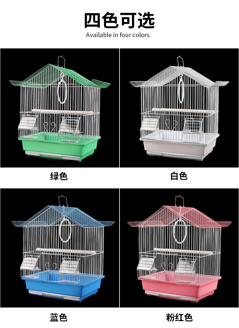 Products House Bird Cages Accessories Backpack House Toys Box Bird Cages Outdoor Garden Stuff Jaula Pajaro Pet Products RR50BN