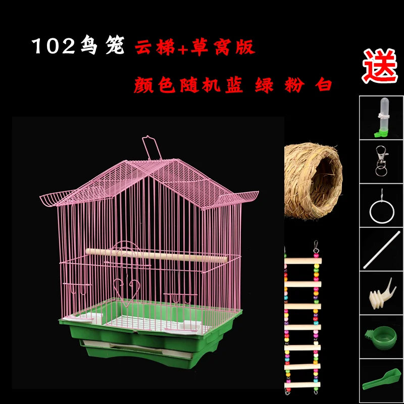 Products House Bird Cages Accessories Backpack House Toys Box Bird Cages Outdoor Garden Stuff Jaula Pajaro Pet Products RR50BN