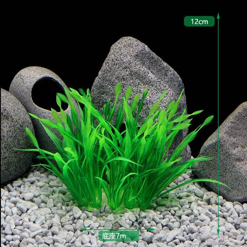 Artificial Aquarium Plants Decoration Fish Tank Water Plant Grass Ornament Plastic Underwater Aquatic Water Weeds Viewing Decor