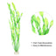 UXCELL Aquarium Ornament Artificial Plants Grass Plastic Seaweed Aquatic Viewing Plant For Fish Tank Landscape Decor Accessories