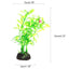 UXCELL 2PCS Fish Tank Water Weeds Artificial Plants Grass Simulation Plant Flower Aquarium Ornament Grass Decoration Accessories