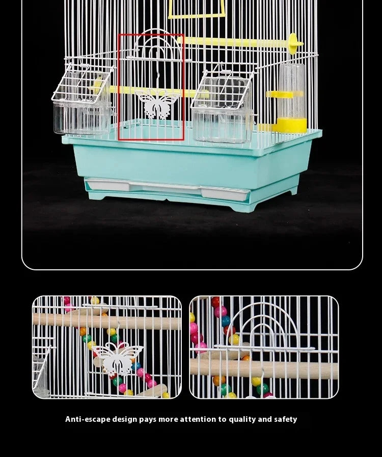 Cage Oiseaux Bird Cages House Backpack Hamster Small Outdoor Bird Toys Cages House Budgie Jaula Agapornis Pet Products