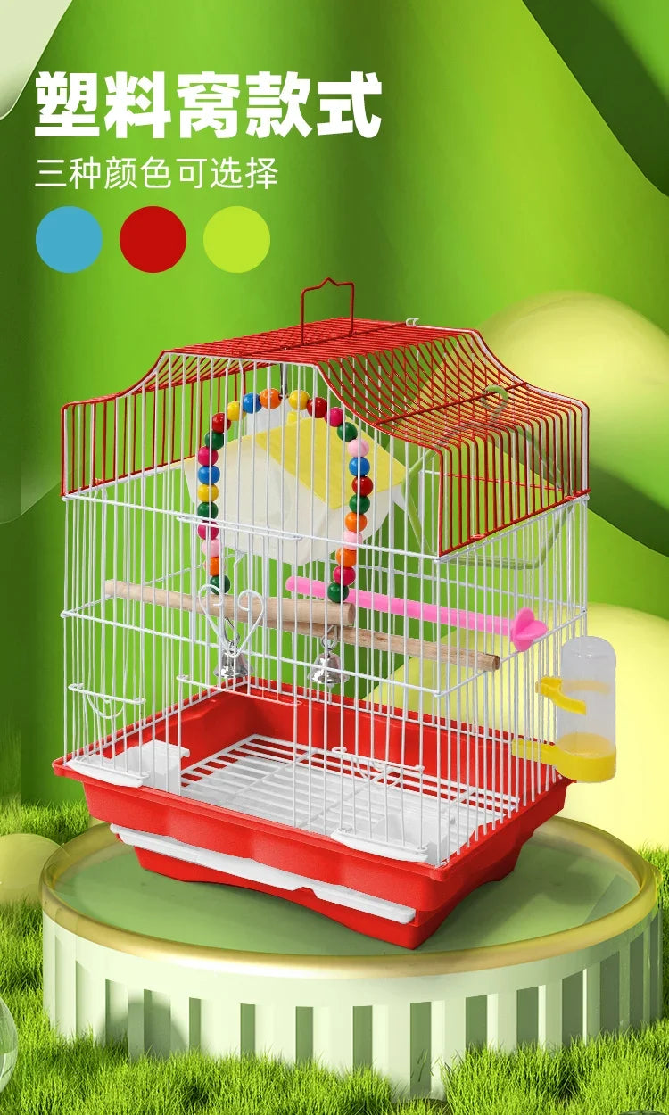 Pigeon Feeder Bird Cages Parrot Hut Backpack Products Bird Cages Decoration Outdoor Vogelkooi Accessoires Bird Supplies RR50BN