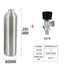 Fish tank CO2 cylinder CO2 explosion-proof oxygen filled cylinder Aquarium aluminum alloy high-pressure aluminum cylinder