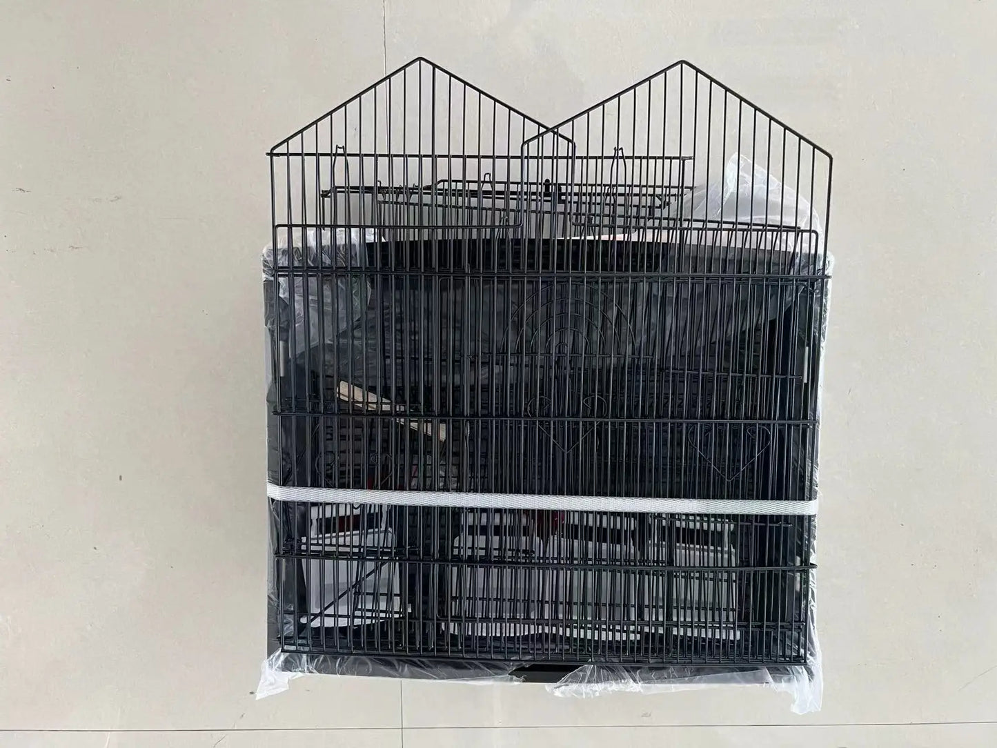 100cm Multi-functional  Bird Cage Finches Canaries Cockatiels Applicable,Lightweight and Easy To Install Bird Flight Cage