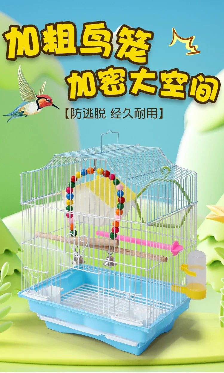 Pigeon Feeder Bird Cages Parrot Hut Backpack Products Bird Cages Decoration Outdoor Vogelkooi Accessoires Bird Supplies RR50BN