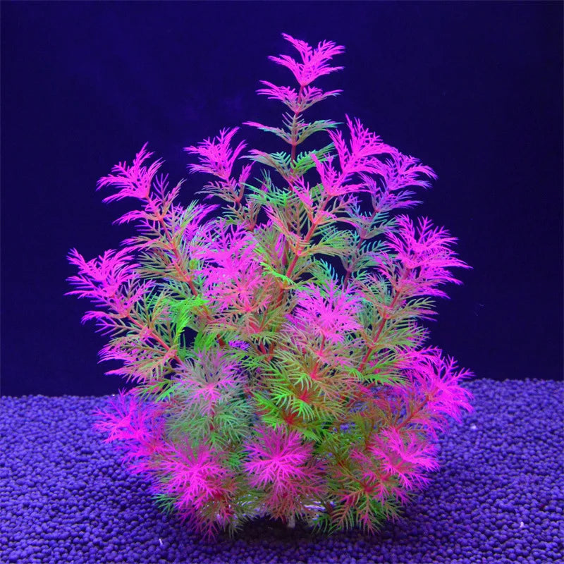 Artificial Aquarium Decoration Plant Plastic Water Grass Fish Tank Plants Simulation Underwater Decor Piante Acquario