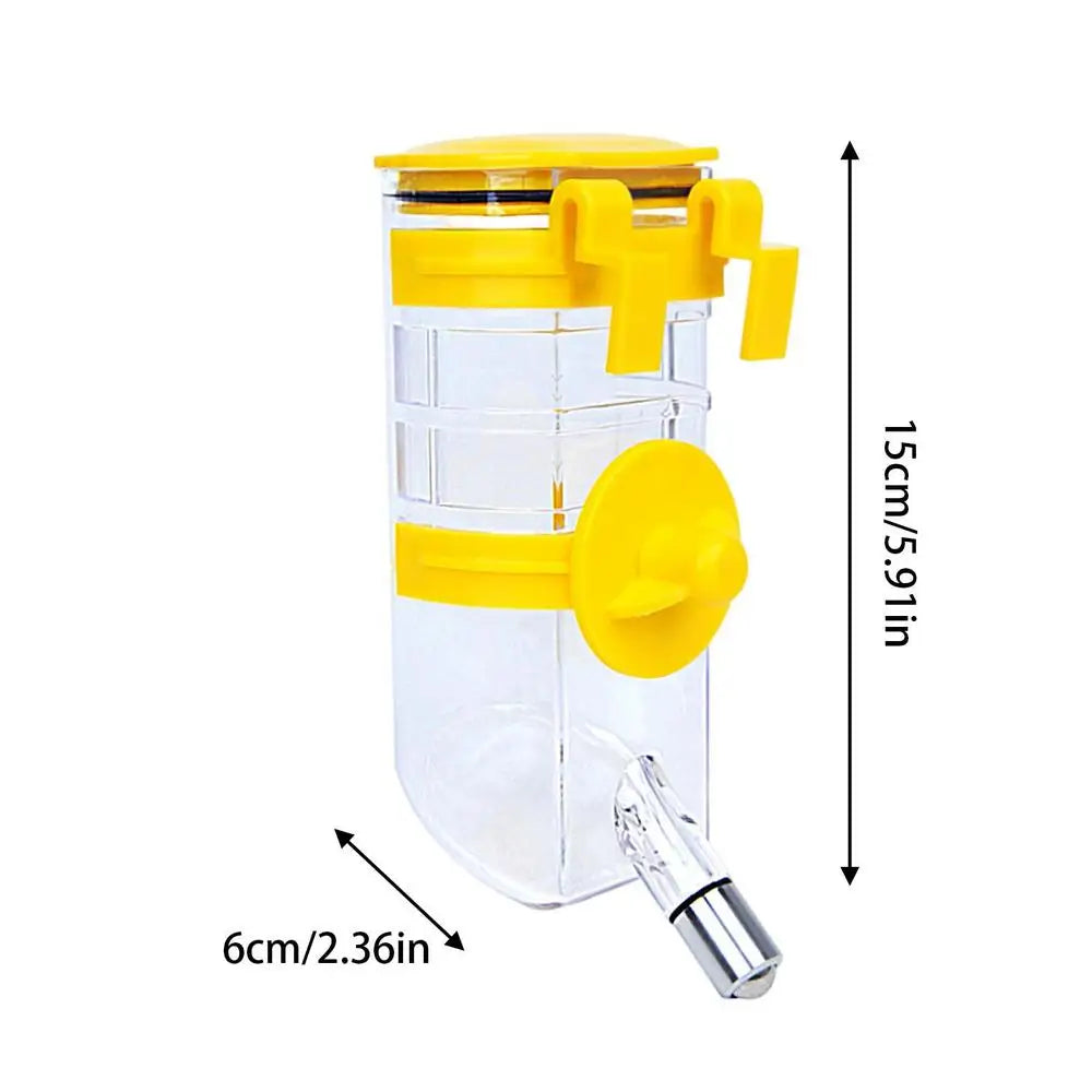 Bird Water Dispenser Bird Water Bowl Bird Cage Feeder Water Bird Feeder Large Capacity Water Bottle Drinker For Parrots Hamster