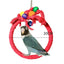 Parrot Chew Toy Cotton Rope Birds Toy Bite Bridge Bird Tearing Toys Cockatiels Training Hang Swings Birds Cage Supplies