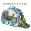 Portable Clear Bird Parrot Transport Cage Breathable Bird Carrier Travel Bag  Rabbit Mole Hamster Hedgehog Small Pet Outdoor Bag