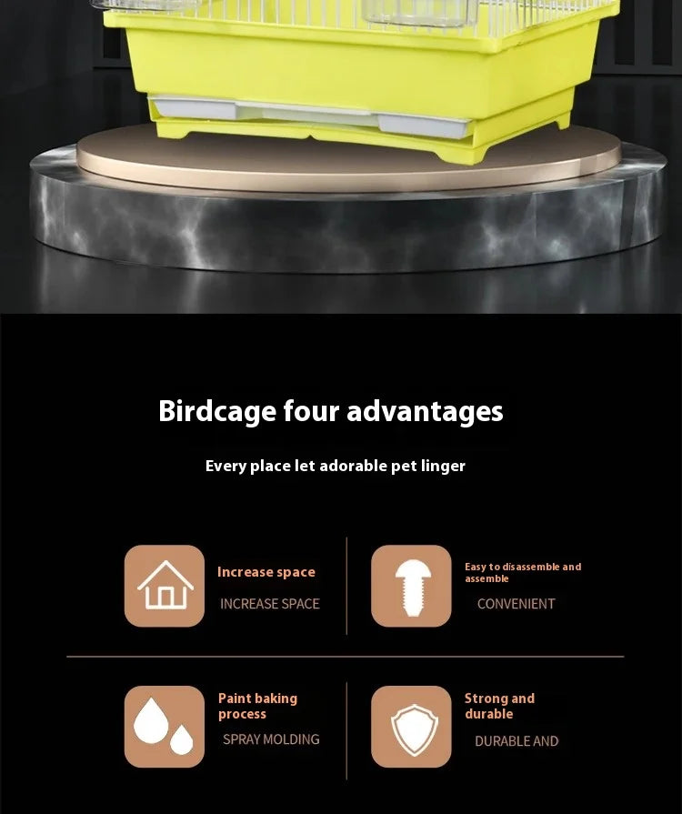 Cage Oiseaux Bird Cages House Backpack Hamster Small Outdoor Bird Toys Cages House Budgie Jaula Agapornis Pet Products