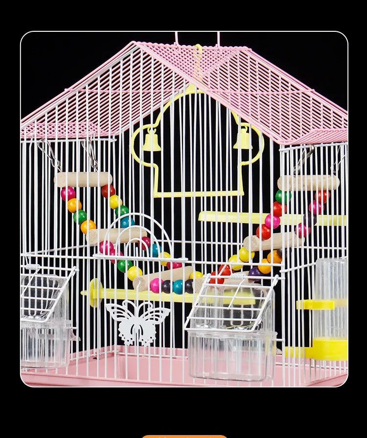 Cage Oiseaux Bird Cages House Backpack Hamster Small Outdoor Bird Toys Cages House Budgie Jaula Agapornis Pet Products