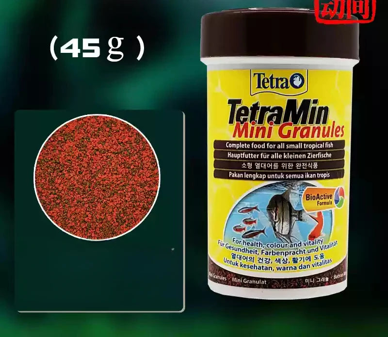 Tetra Tropical Fish Small Particle Feed With Slow Settling Particles Has Good Palatability