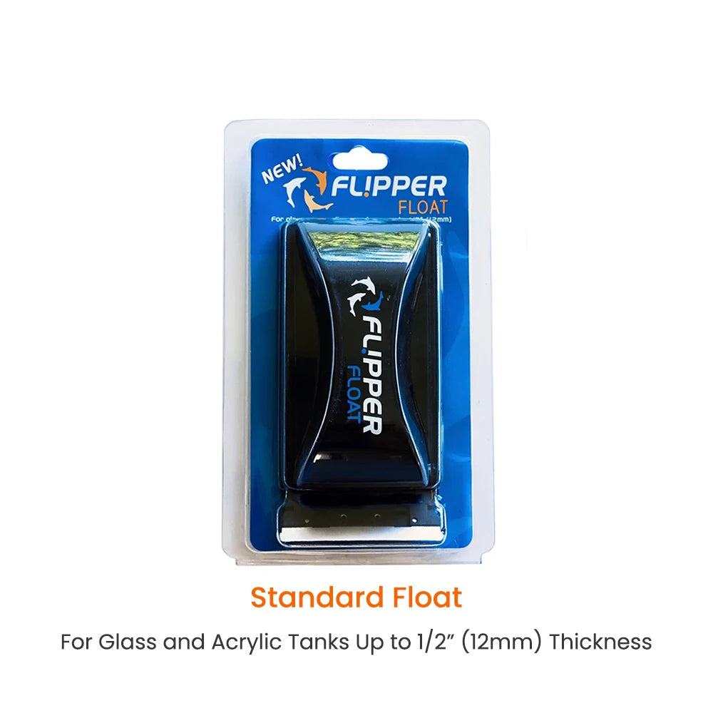 Flipper Float Nano/Standard/Max 2 in 1 Magnetic Scrubber and Scraper Fish Tank Magnet Aquarium Algae Cleaner