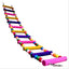 Parrot Macaw Cage Swing Shelf  Pet Bird Toys Pet Bird Toys Colourful Wooden Ball Ladder Climb Parrot Birds Toy Accessory